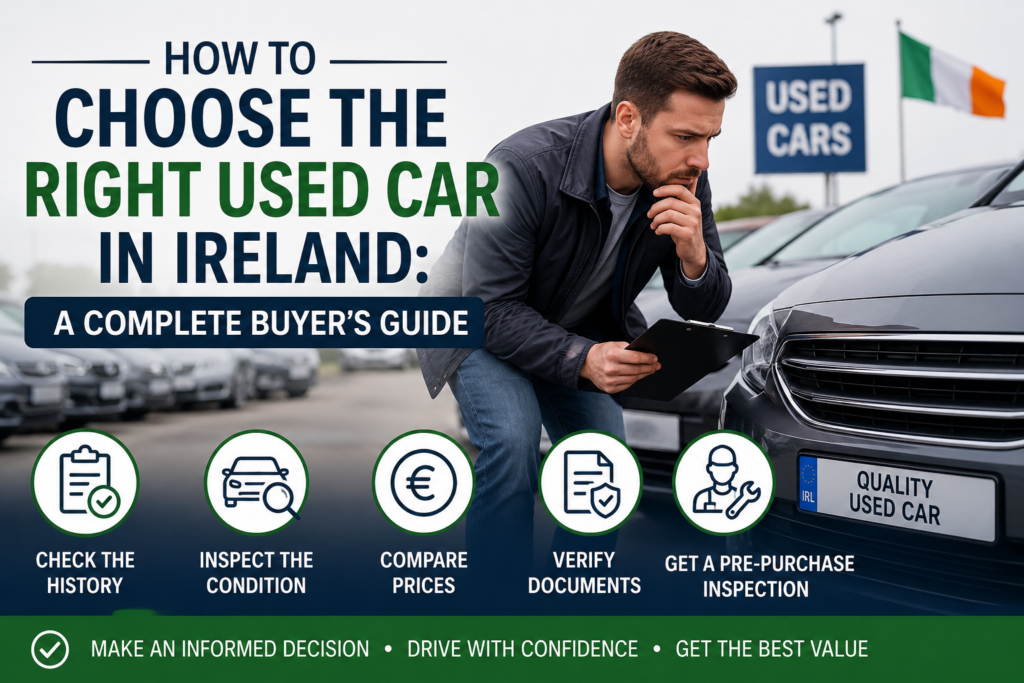 how to choose the right used car in ireland a complete buyer guide
